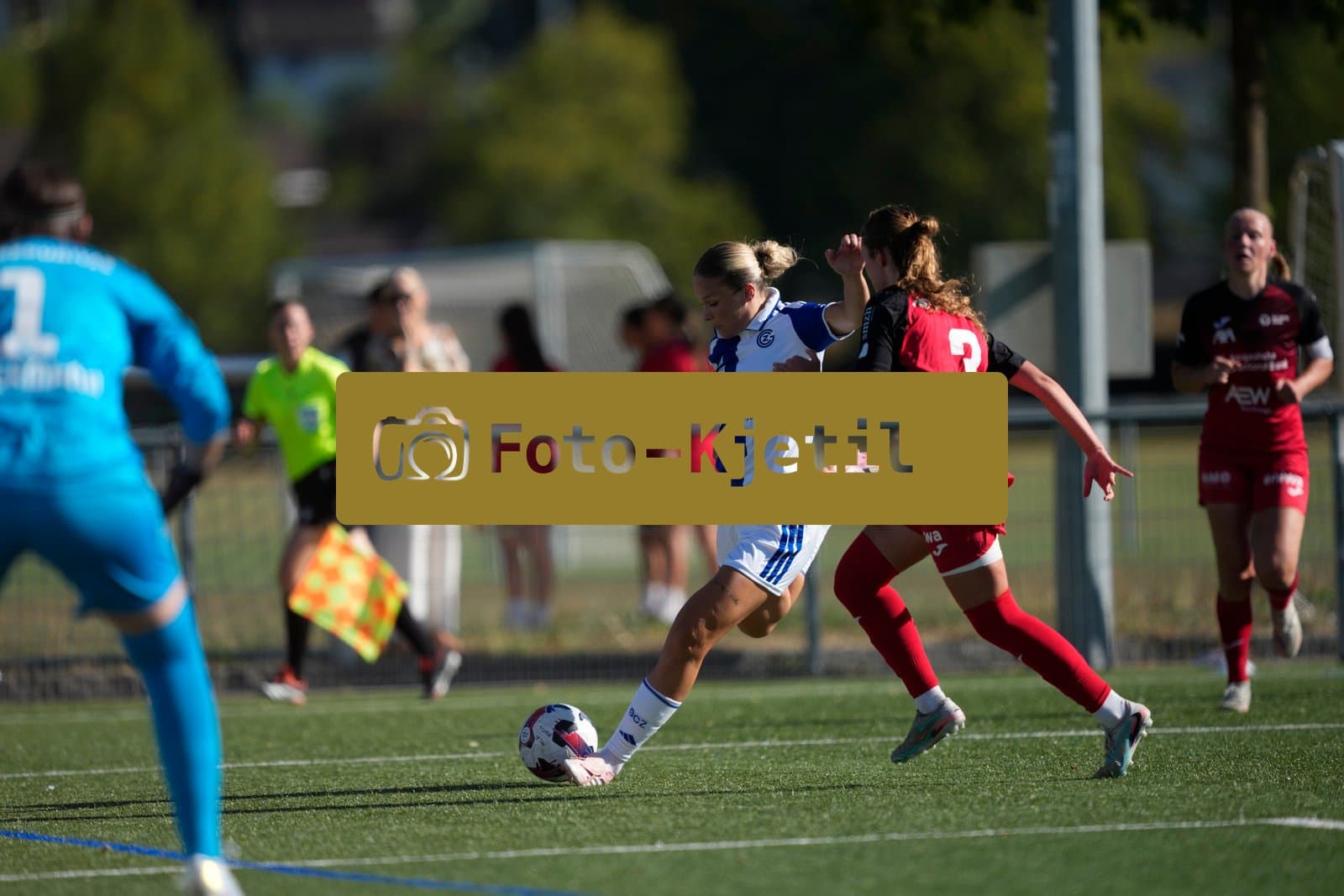 Schweiz: AXA Women's Super League 2026/2027, FC Aarau Frauen vs GC Frauenfussball - Sportanlage Schachen, Aarau: Ella Ljustina (8 Grasshoppers) in Aktion