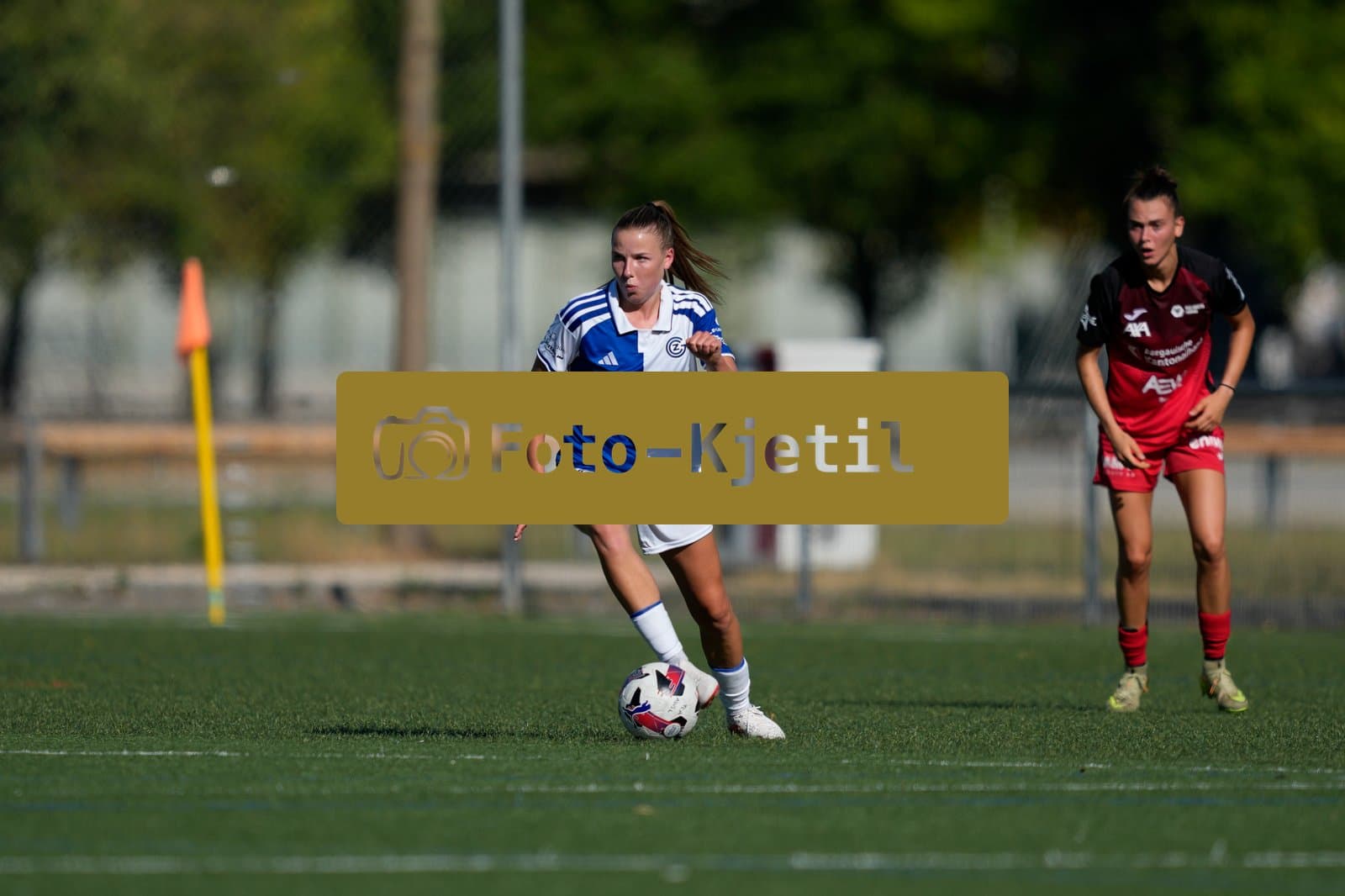 Schweiz: AXA Women's Super League 2026/2027, FC Aarau Frauen vs GC Frauenfussball - Sportanlage Schachen, Aarau: Giulia Looser (24 Grasshoppers) in Aktion