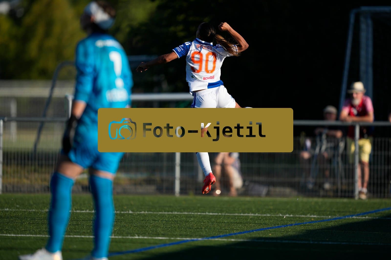 Schweiz: AXA Women's Super League 2026/2027, FC Aarau Frauen vs GC Frauenfussball - Sportanlage Schachen, Aarau: Dalila Belen Ippolito (90 Grasshoppers) jubelt nach ihrem Tor
