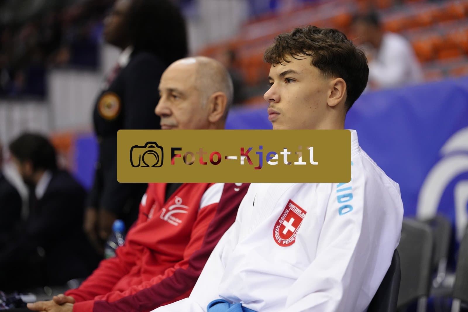 BIELSKO-BIALA, POLAND - OCTOBER 16: This photo was taken during the 2026 World Cadet, Junior & U21 Karate Championships at Hala Pod Debowcem on October 16, 2026 in Bielsko-Biala, Poland.