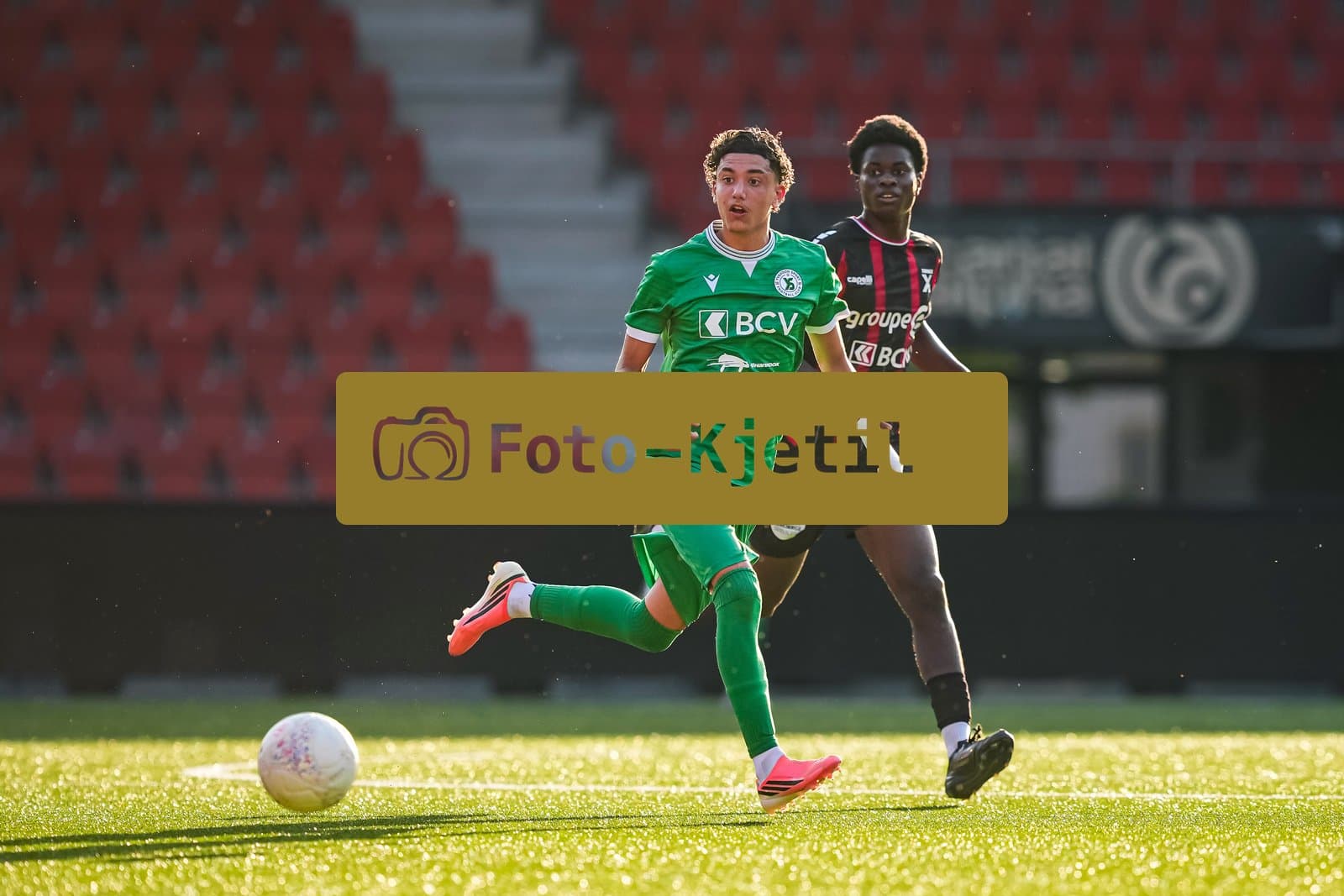 This photo was taken during the Triangulaire games between Xamax, Yverdon Sport and DFCO - Switzerland.