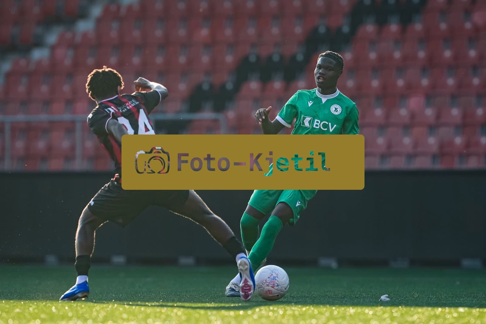 This photo was taken during the Triangulaire games between Xamax, Yverdon Sport and DFCO - Switzerland.