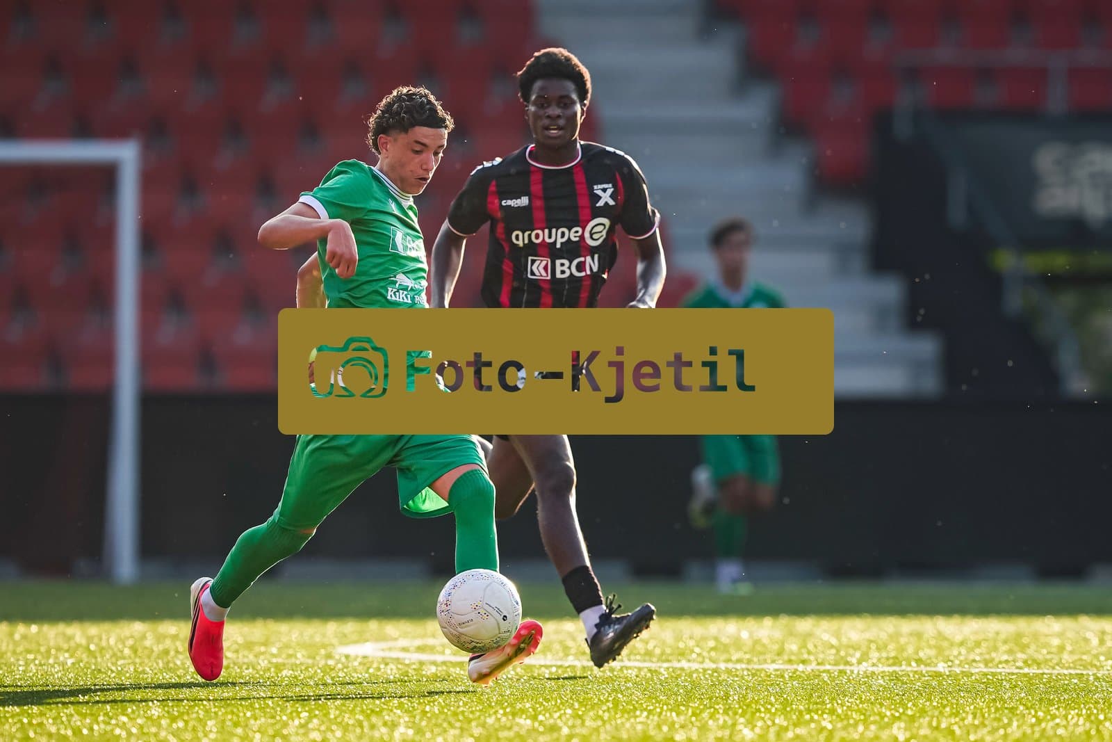 This photo was taken during the Triangulaire games between Xamax, Yverdon Sport and DFCO - Switzerland.