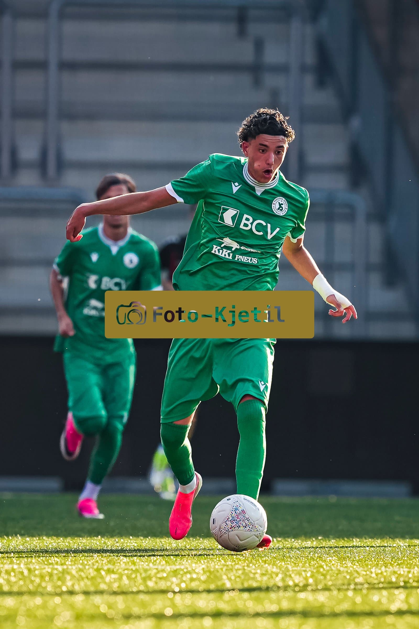 This photo was taken during the Triangulaire games between Xamax, Yverdon Sport and DFCO - Switzerland.