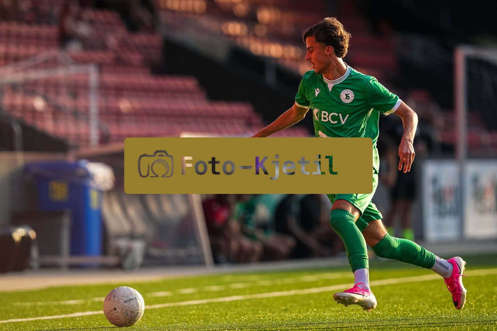 This photo was taken during the Triangulaire games between Xamax, Yverdon Sport and DFCO - Switzerland.