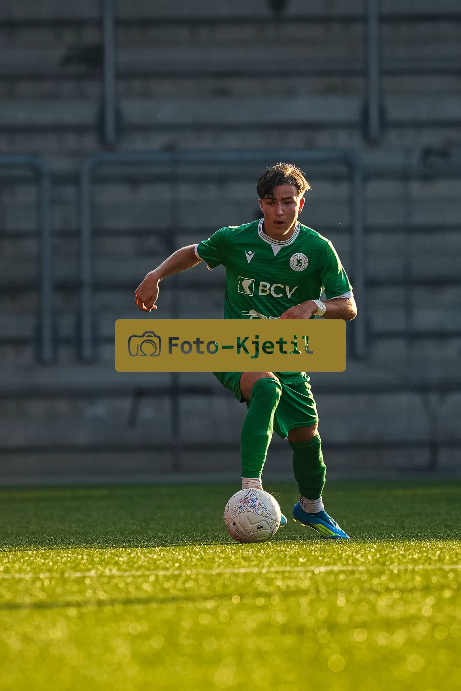 This photo was taken during the Triangulaire games between Xamax, Yverdon Sport and DFCO - Switzerland.