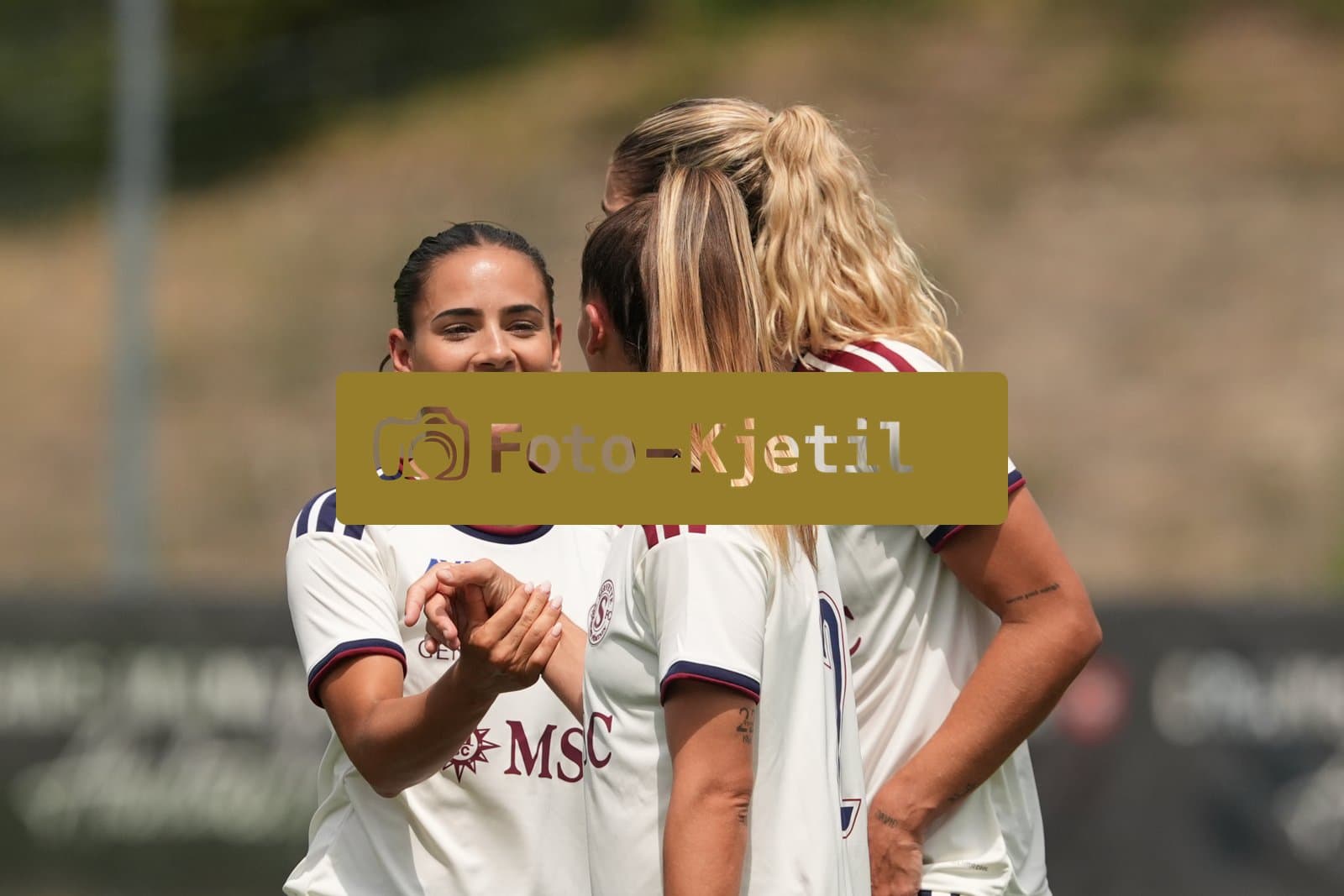 Crans-Montana, Switzerland - July 25: The Player after the AXA Women's Super League match between Servette FC Chenois Feminin and FC Sion Feminin at Stade du Christ-Roi on July 25, 2026 in Crans-Montana, Switzerland.
