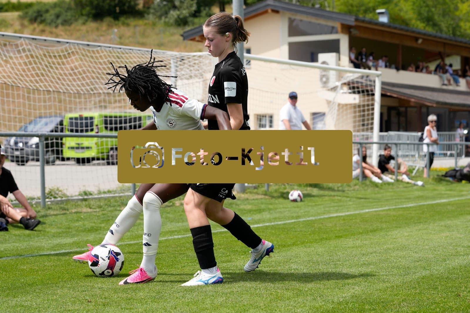 Crans-Montana, Switzerland - July 25: Garance Nein (17 SFCCF) during the AXA Women's Super League match between Servette FC Chenois Feminin and FC Sion Feminin at Stade du Christ-Roi on July 25, 2026 in Crans-Montana, Switzerland.
