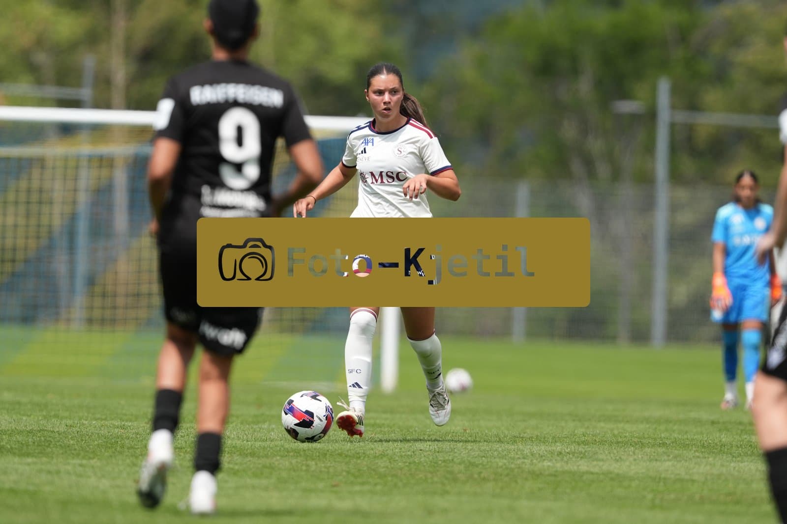Crans-Montana, Switzerland - July 25: Lea Magali Sergeant-huet (16 SFCCF) during the AXA Women's Super League match between Servette FC Chenois Feminin and FC Sion Feminin at Stade du Christ-Roi on July 25, 2026 in Crans-Montana, Switzerland.