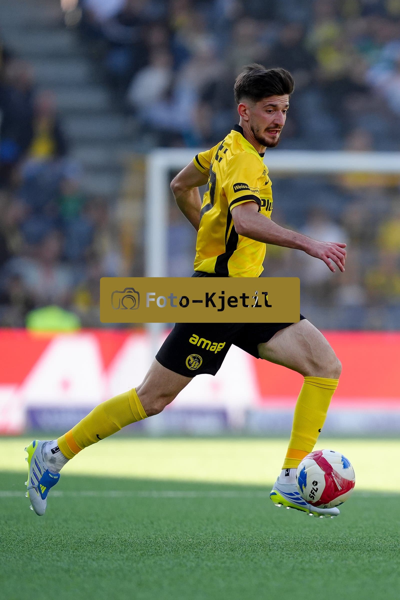 Schweiz: Super League 2025 - 2026, BSC Young Boys vs FC St. Gallen - Stadion Wankdorf, Bern: Armin Gigovic (37 Young Boys)