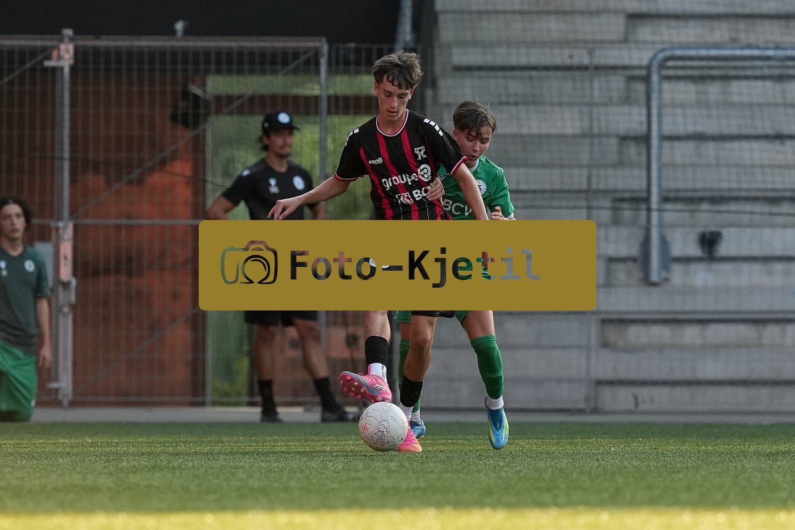 This photo was taken during the Triangulaire games between Xamax, Yverdon Sport and DFCO - Switzerland.