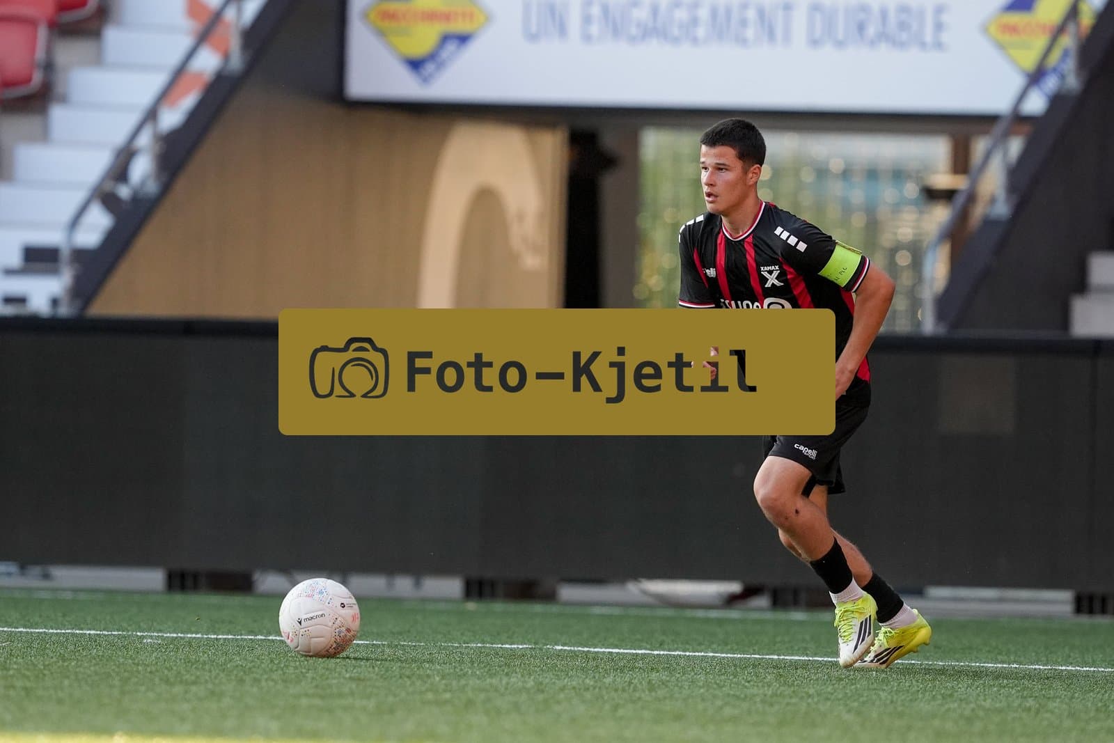 This photo was taken during the Triangulaire games between Xamax, Yverdon Sport and DFCO - Switzerland.