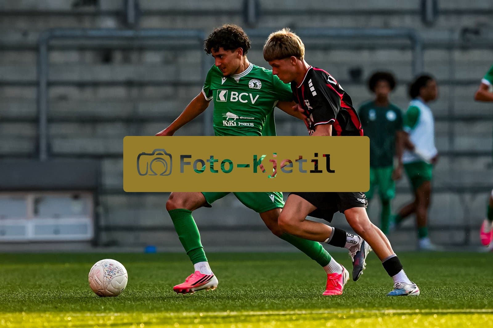 This photo was taken during the Triangulaire games between Xamax, Yverdon Sport and DFCO - Switzerland.
