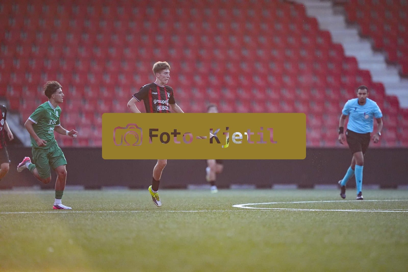 This photo was taken during the Triangulaire games between Xamax, Yverdon Sport and DFCO - Switzerland.