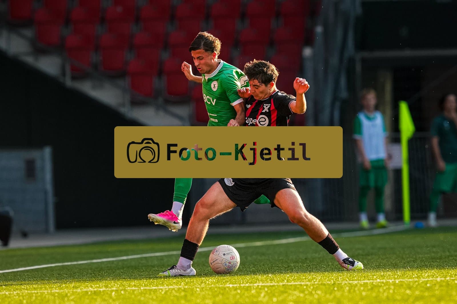 This photo was taken during the Triangulaire games between Xamax, Yverdon Sport and DFCO - Switzerland.