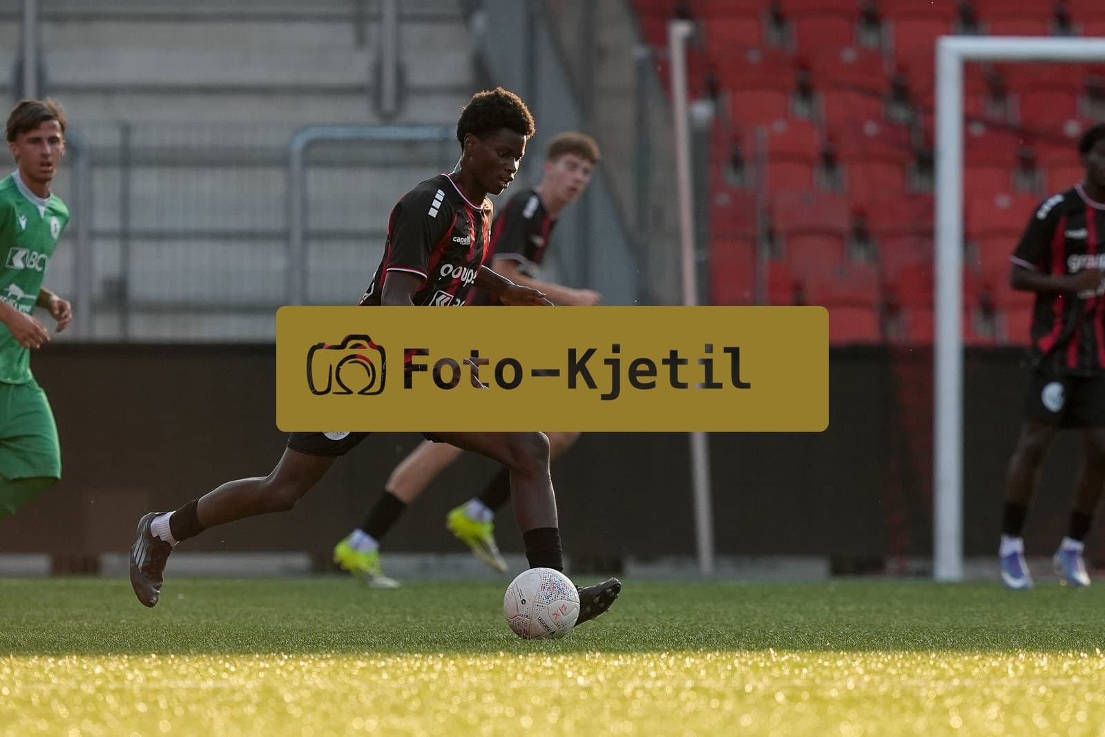 This photo was taken during the Triangulaire games between Xamax, Yverdon Sport and DFCO - Switzerland.