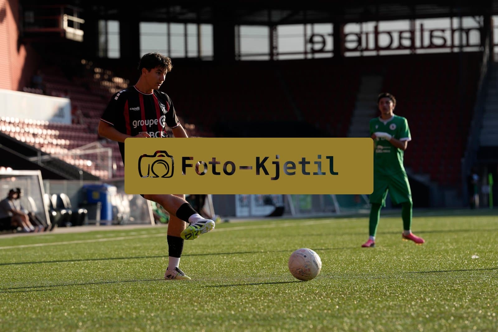 This photo was taken during the Triangulaire games between Xamax, Yverdon Sport and DFCO - Switzerland.