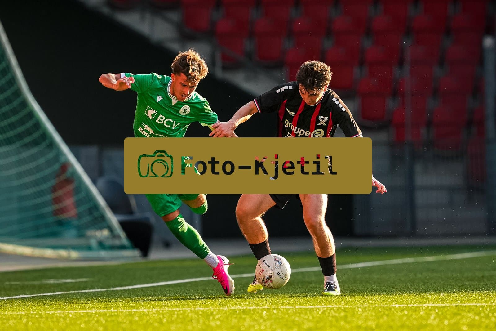This photo was taken during the Triangulaire games between Xamax, Yverdon Sport and DFCO - Switzerland.