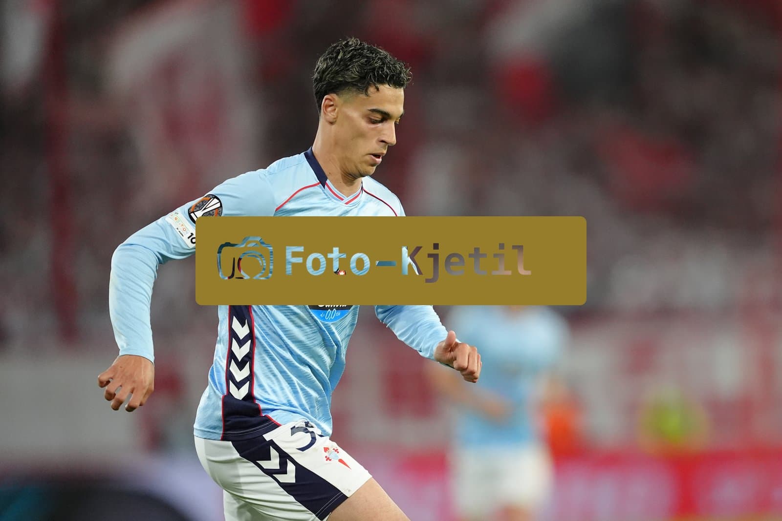 Deutschland: UEFA Europa League Viertelfinale Hinspiel 2025/26, SC Freiburg vs Celta Vigo - Europa-Park-Stadion, Freiburg im Breisgau: Jones El-Abdellaoui (39 Celta)